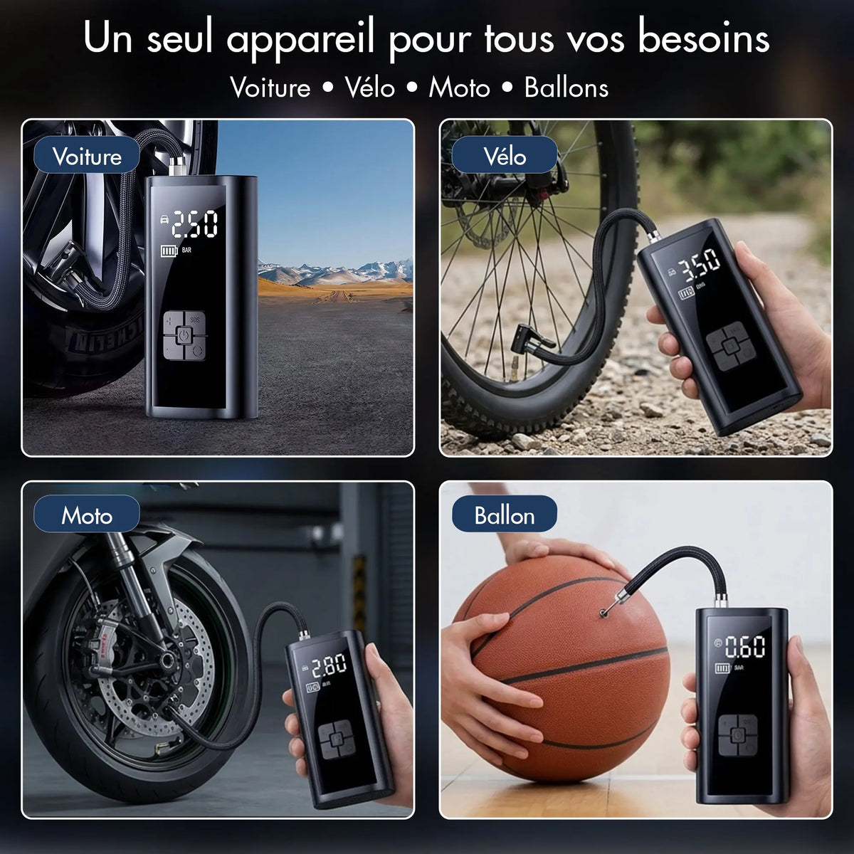 Gonfleur à Air Électrique - Zyrelio™